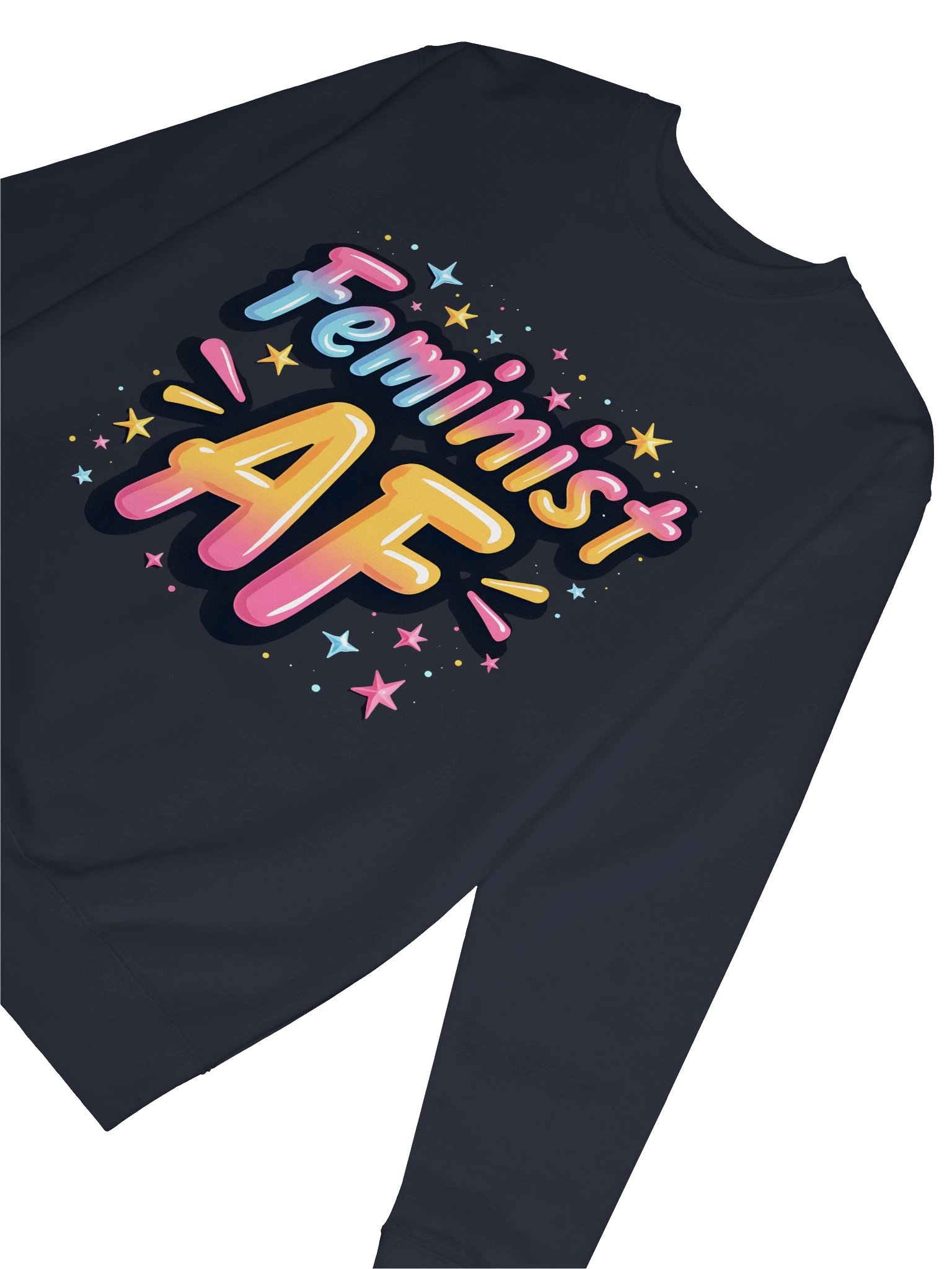 Feminist AF Sparkle Sweatshirt product image (42)