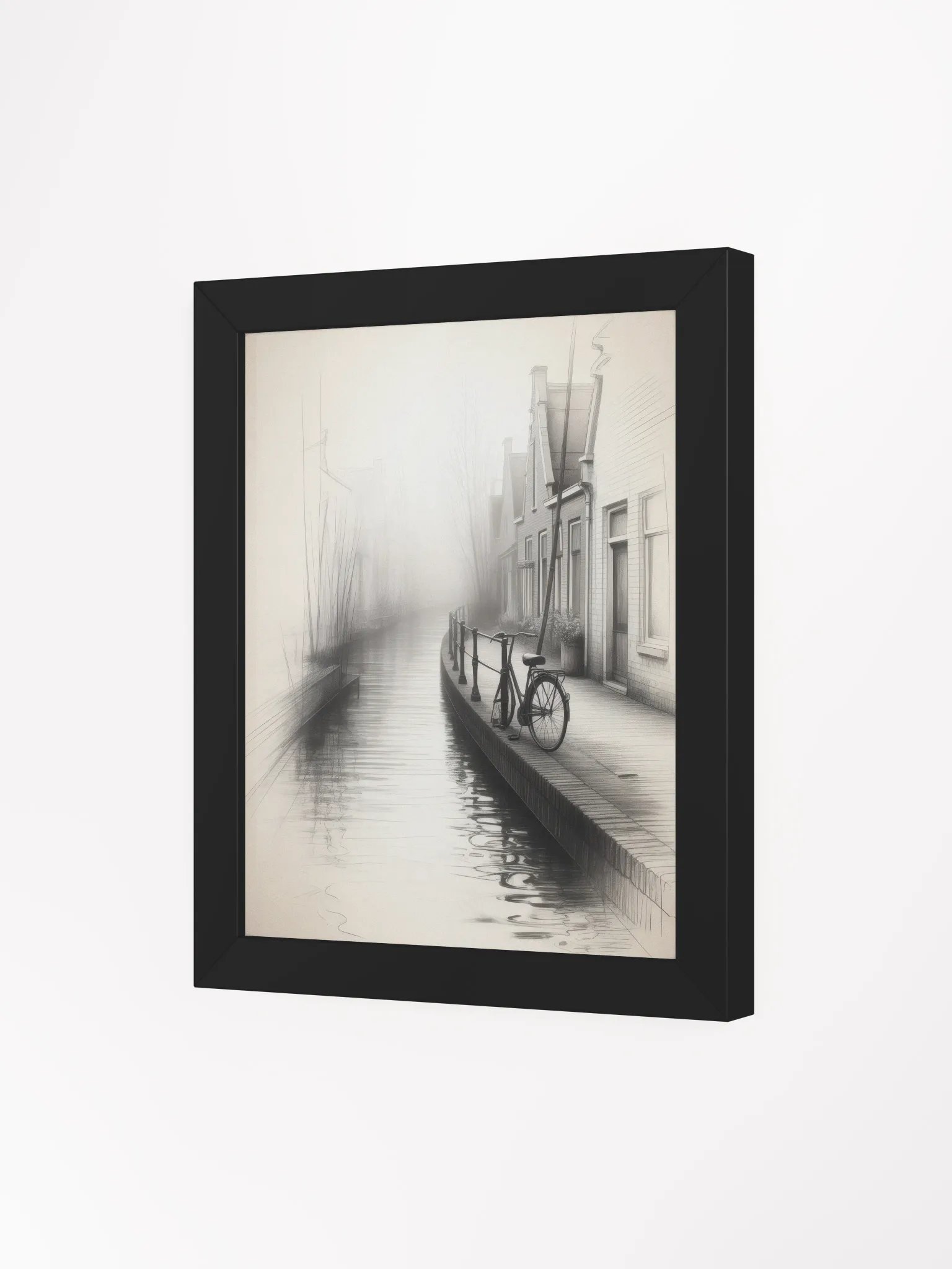 Tranquil Canal Serenity Framed Poster product image (4)