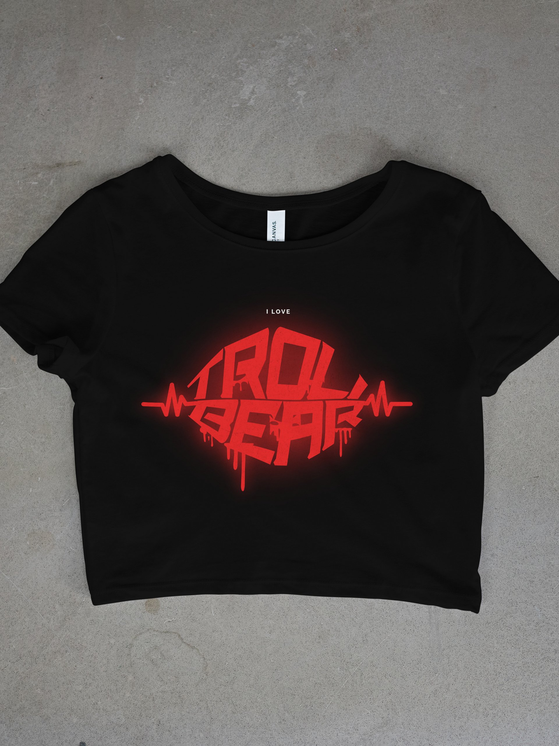 TROLI BEAR - “Love that” Crop Top product image (1)