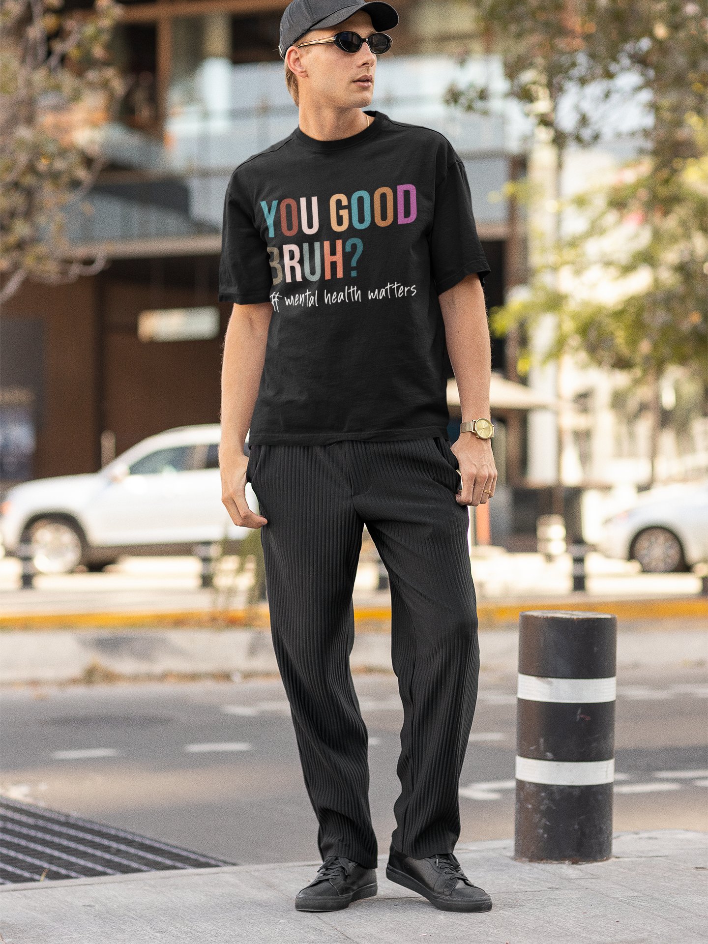 You Good Bruh – Encouraging Check-Ins Unisex T-Shirt product image (5)