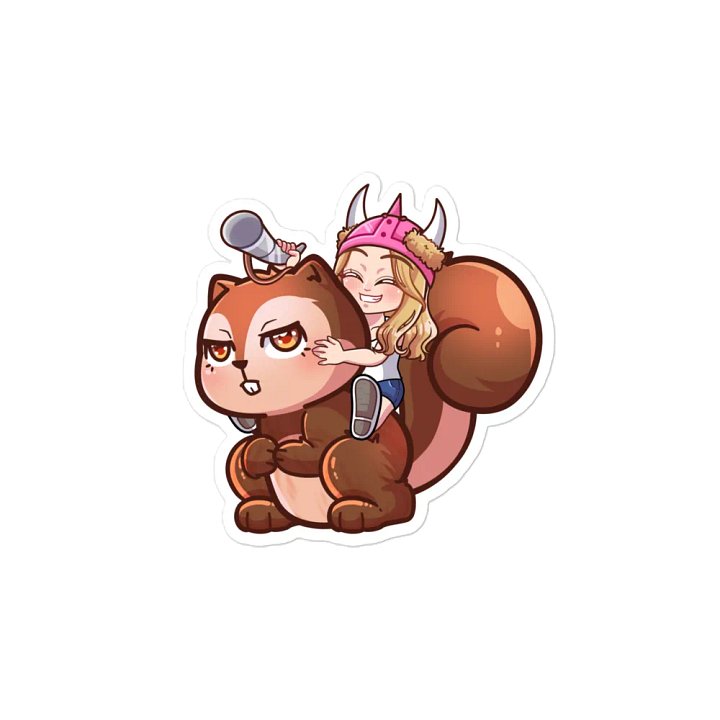 Squirrel Squad Leader Die-Cut Magnets product image (2)
