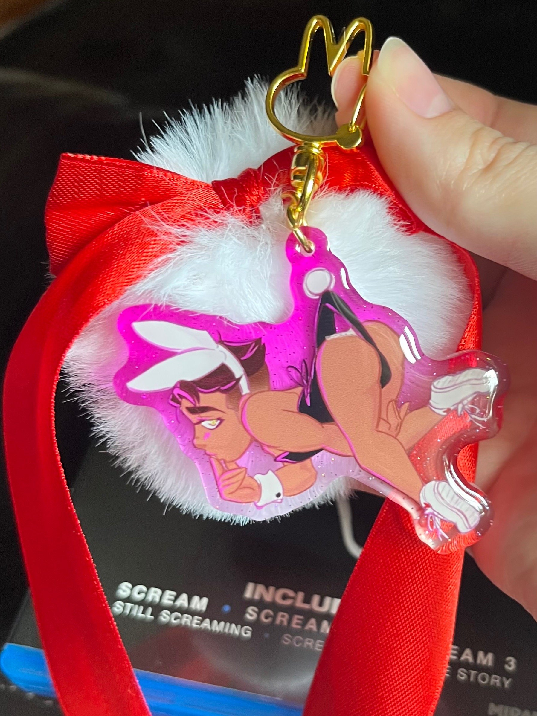 Bunny Jayce Epoxy Keychain product image (1)