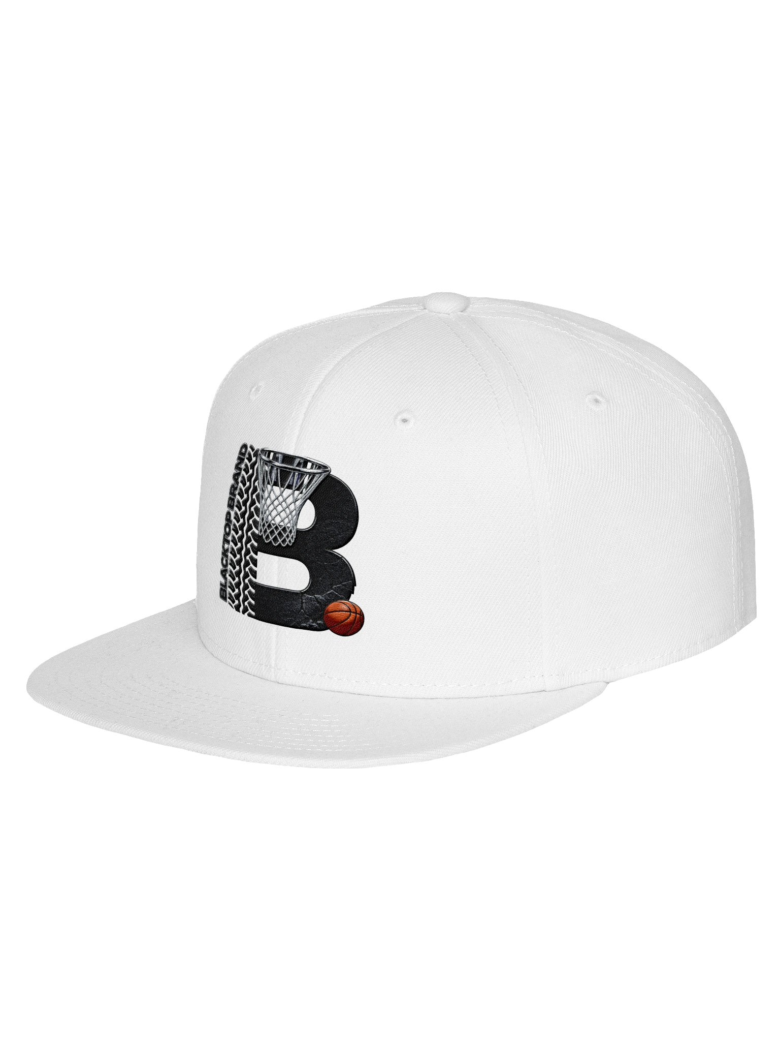 Blacktopbrand Basketball Snapback Cap product image (2)