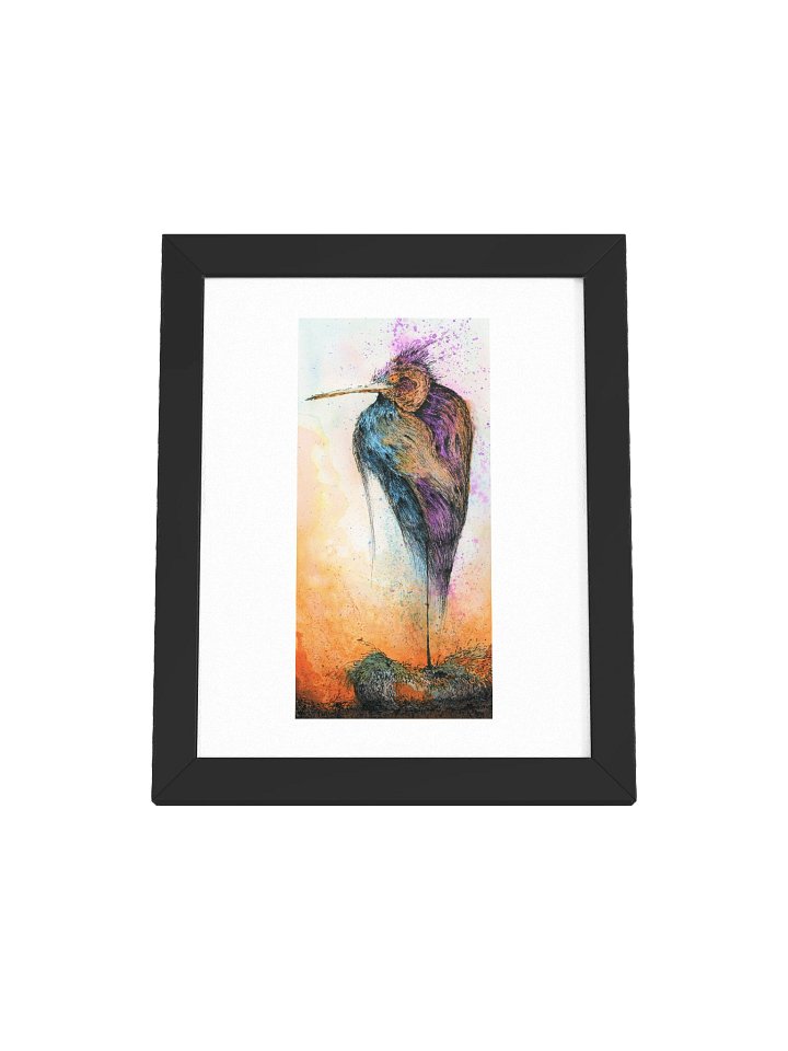 Poster - 2026 Sketch 07 - Sunset stork product image (1)