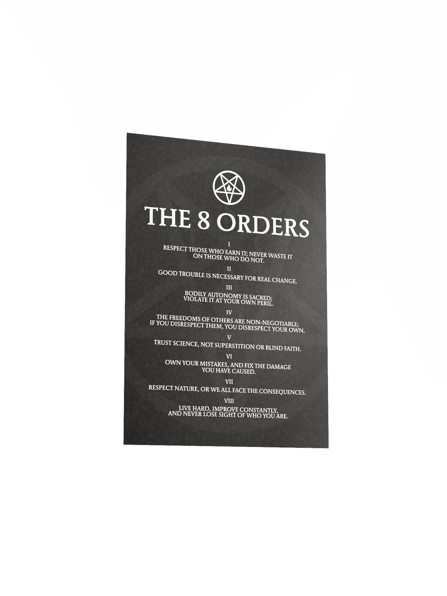 The 8 Orders - Poster product image (4)
