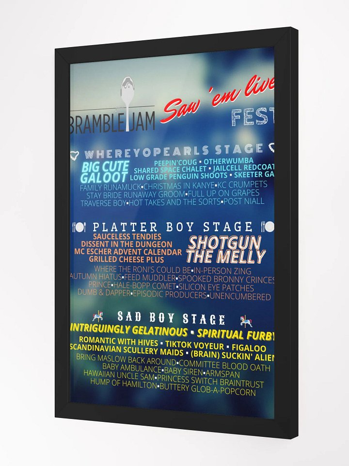 Saw 'Em Live Poster product image (2)
