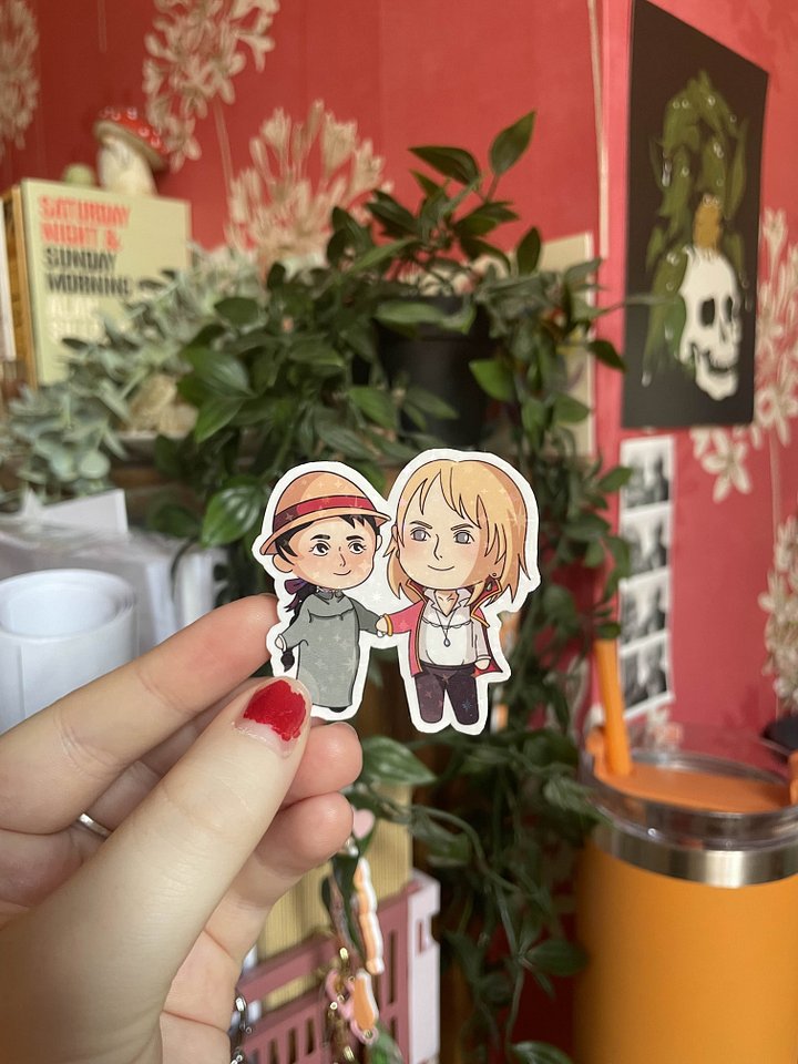Howl and Sophie Sticker product image (1)