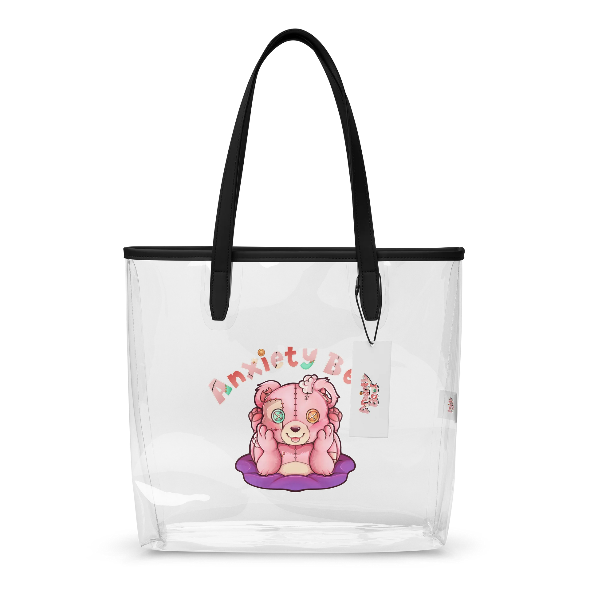 Anxiety Bear Clear Tote product image (1)