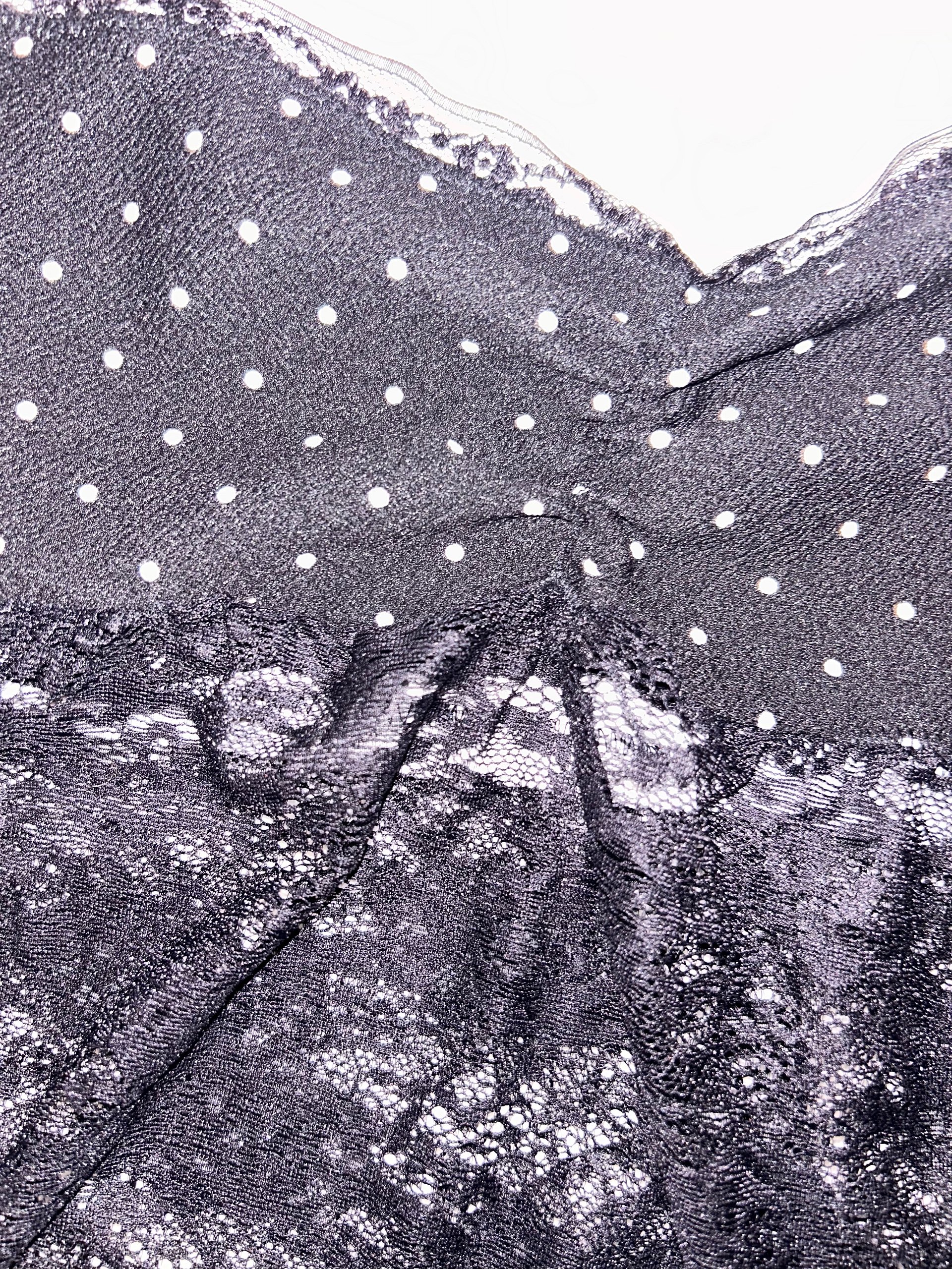 black polka dot tube top product image (4)