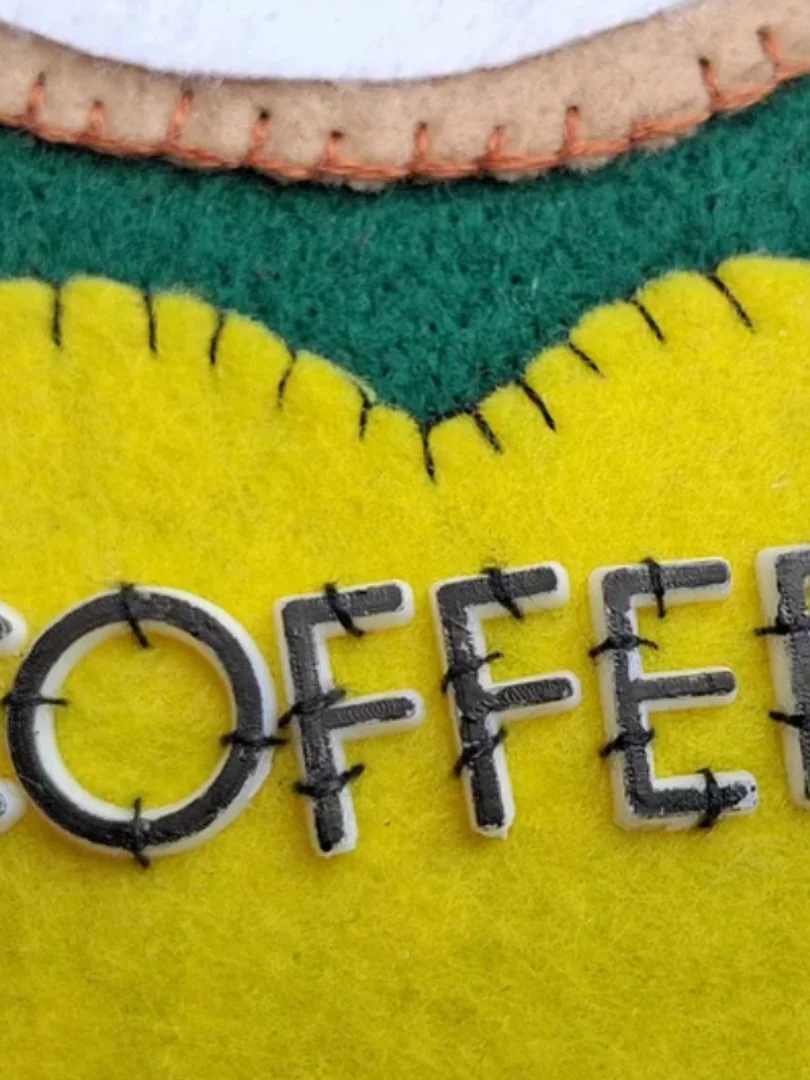 Coffee Cup 2D Keychain product image (2)