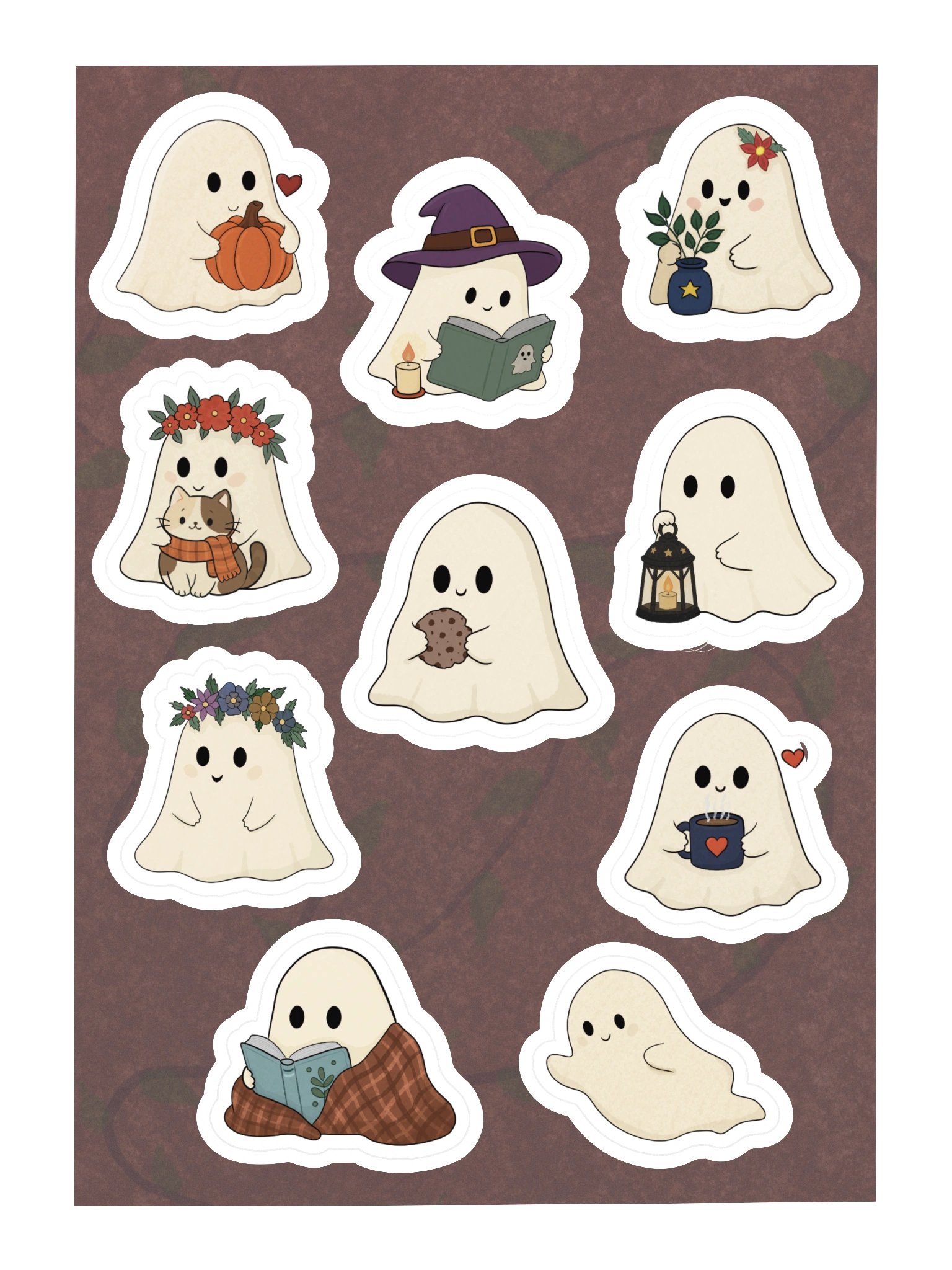 Cozy Ghost Sticker Set 👻 product image (3)