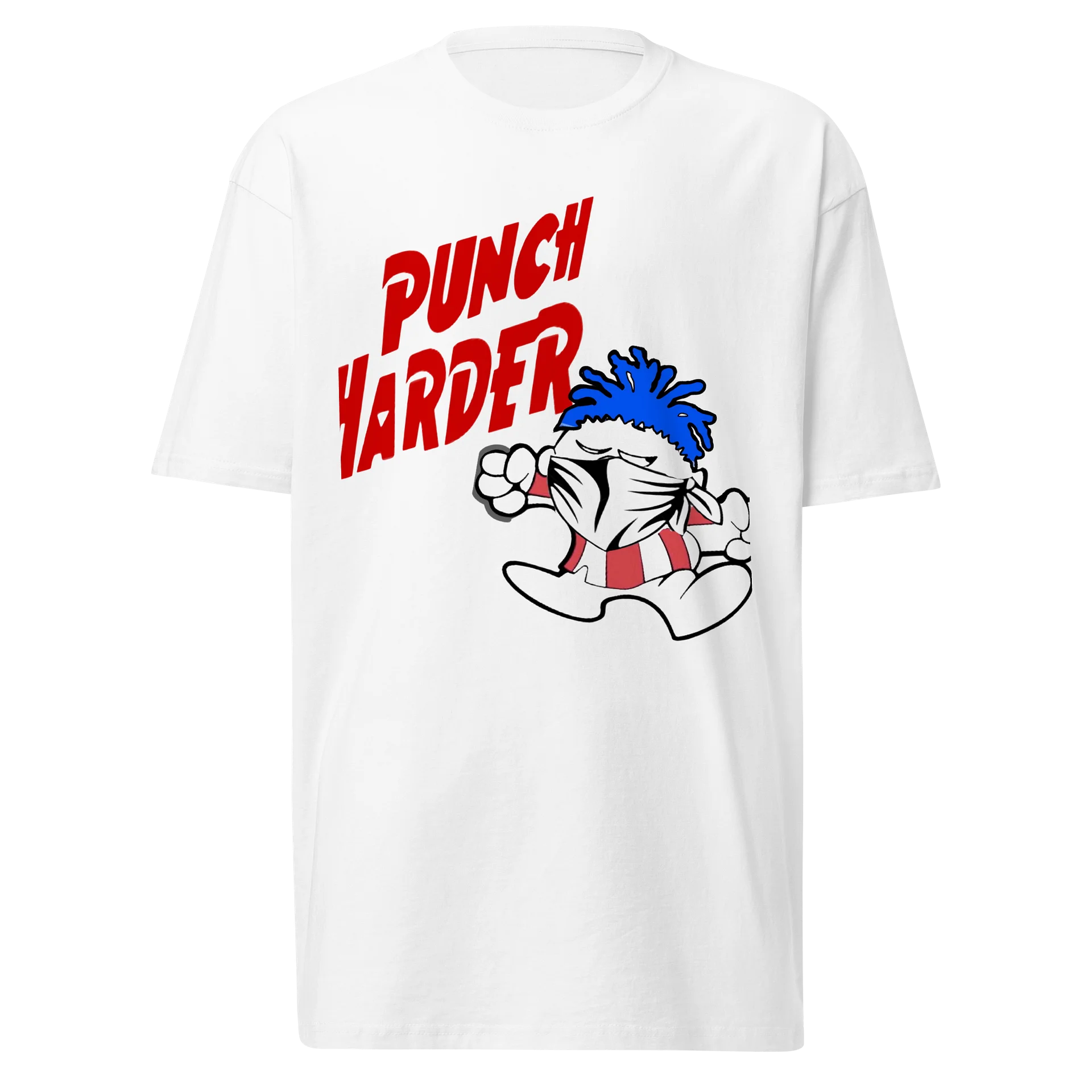 PUNCH HARDER Men's Premium Tee product image (1)