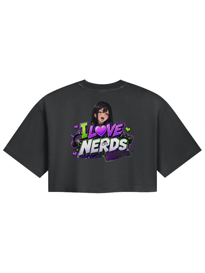 I Love Nerds Crop Top product image (5)