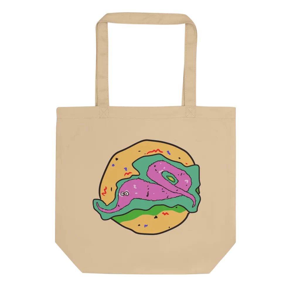 Vaporworm eco tote product image (1)