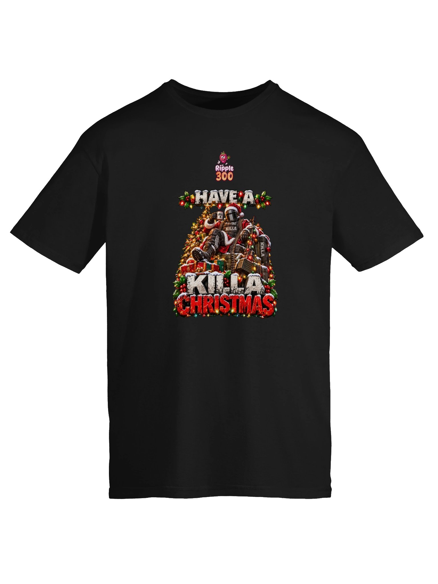 Killa Christmas lightweight T Shirt product image (5)