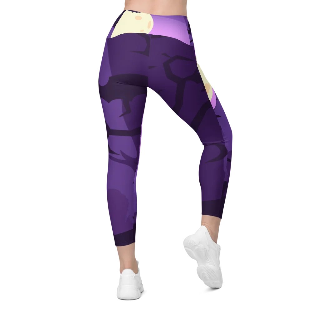 All-Over Print Leggings with Pockets product image (2)