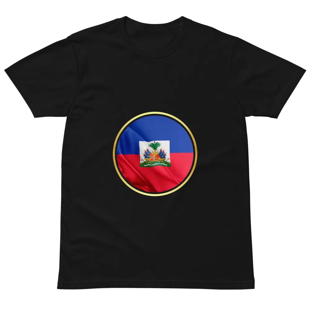 Ayiti Heritage Unisex Flag T-Shirt product image (6)