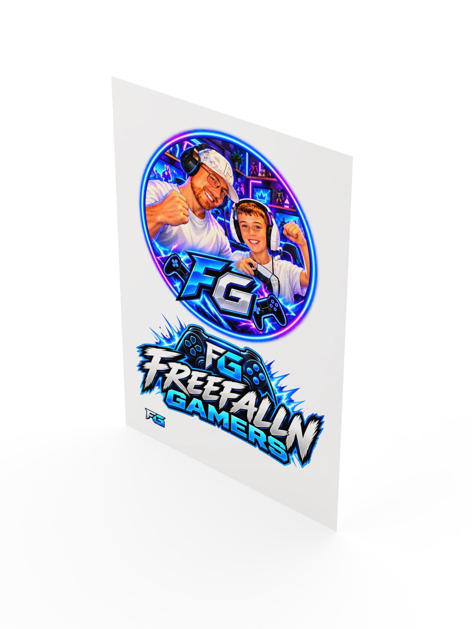 Freefalln Gamers Paper poster product image (25)