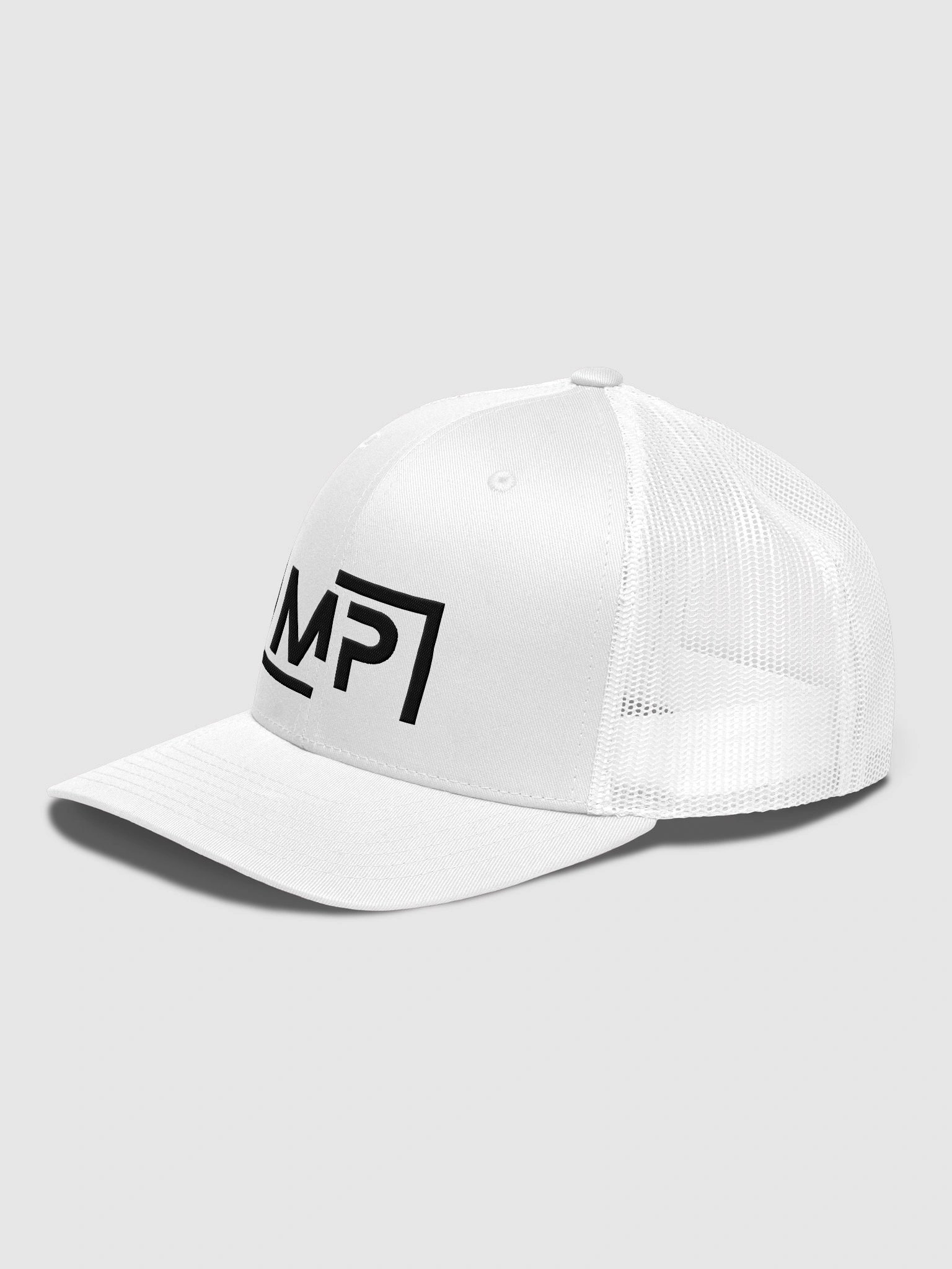 MP Classic Trucker Hat (BLK Logo) product image (2)