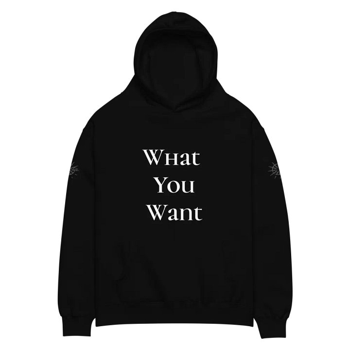 What You Want Premium Oversized Hoodie product image (1)