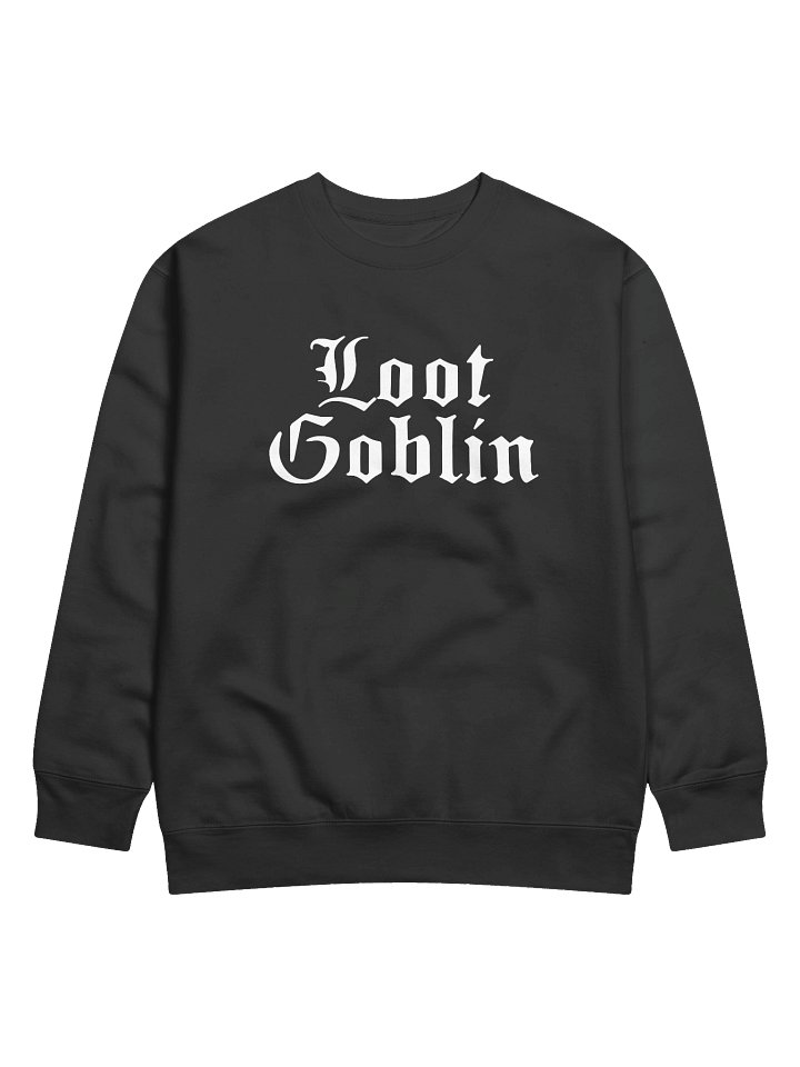 Loot Goblin || Unisex Crewneck product image (1)