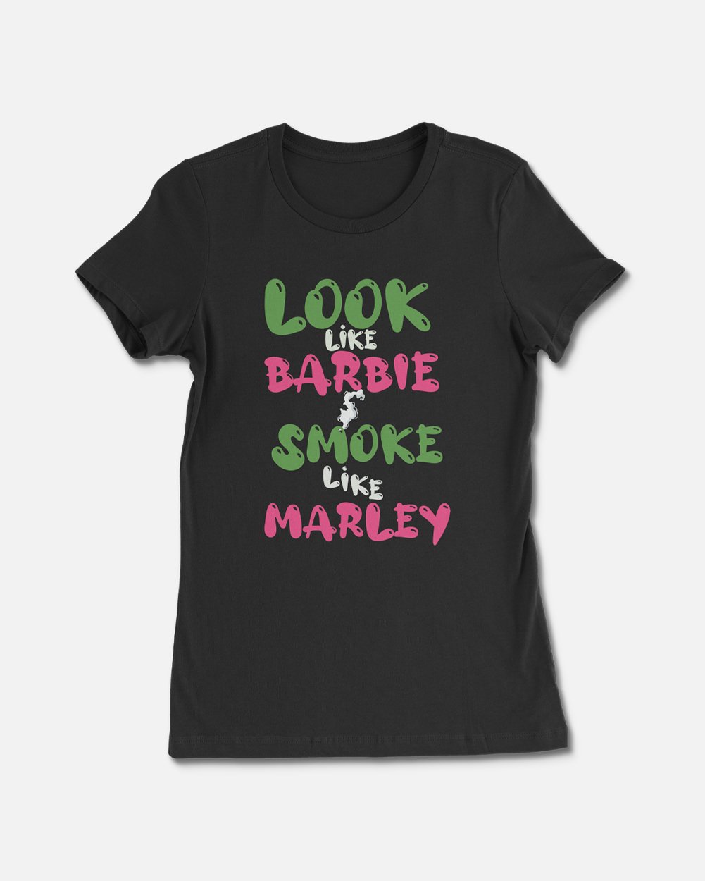 LIKE BARBIE, LIKE MARLEY TEE BLACK product image (3)