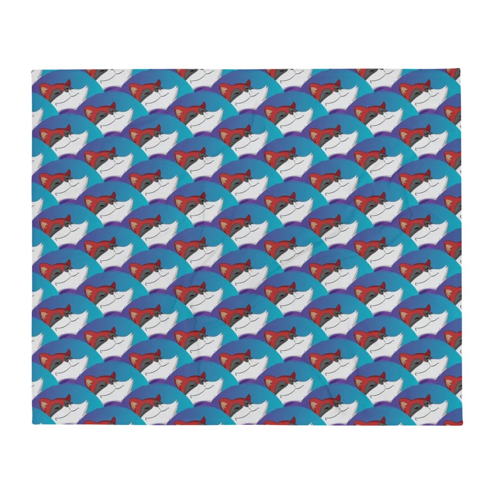 Red Trash Panda Love Blanket product image (2)