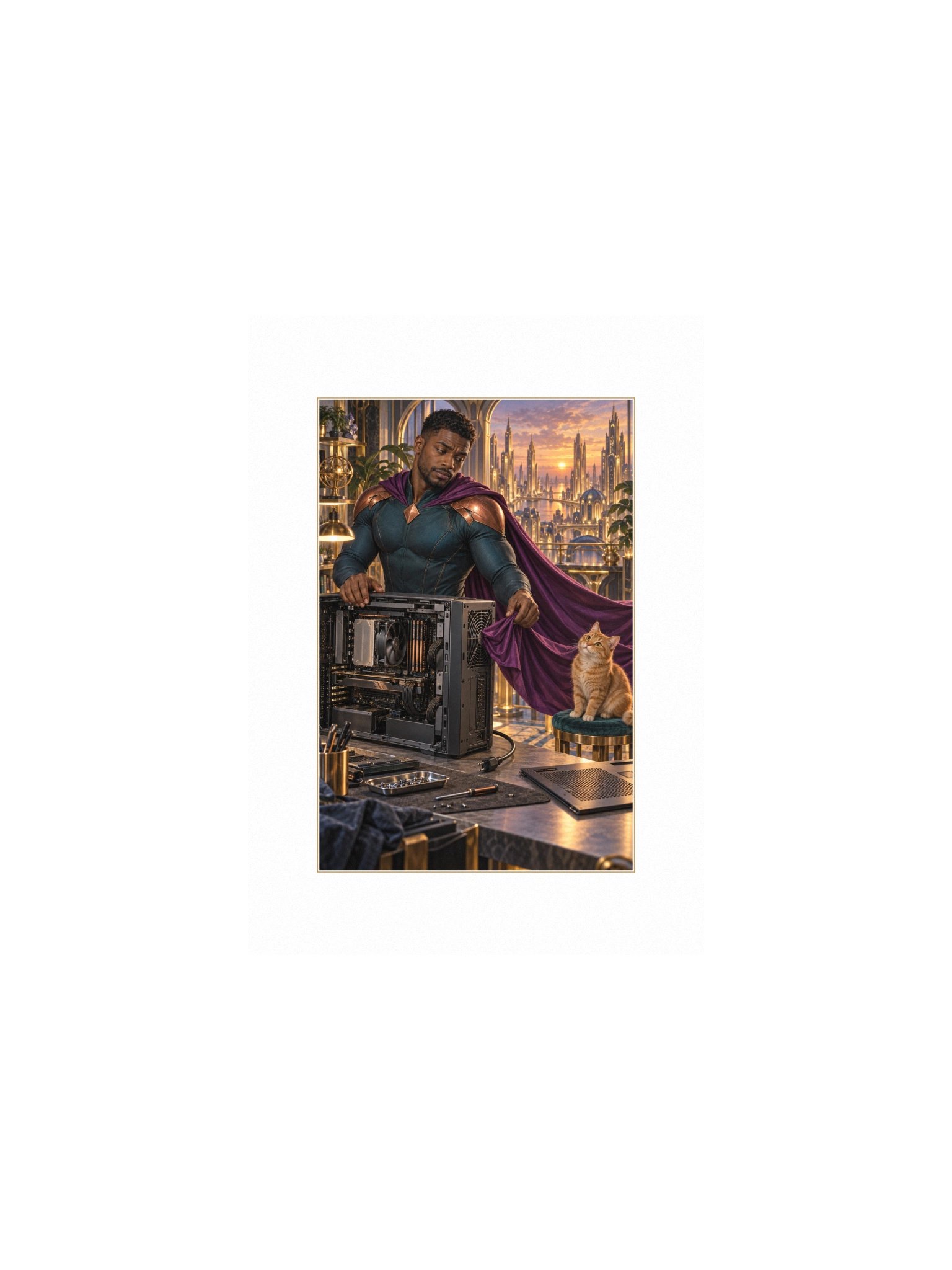 Cape Management Small Art Print product image (1)