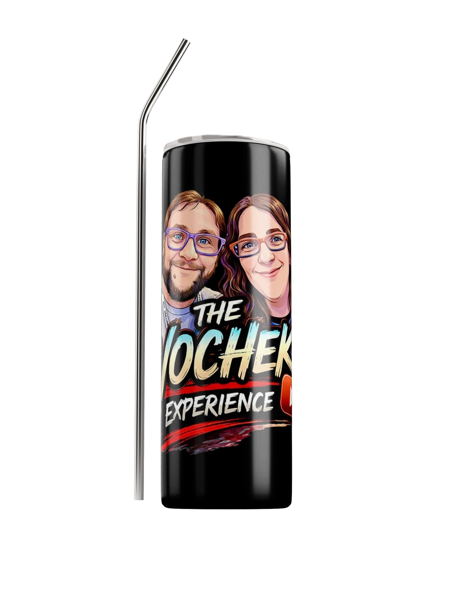 The Vochek Experience Logo Stainless Steel Tumbler product image (1)