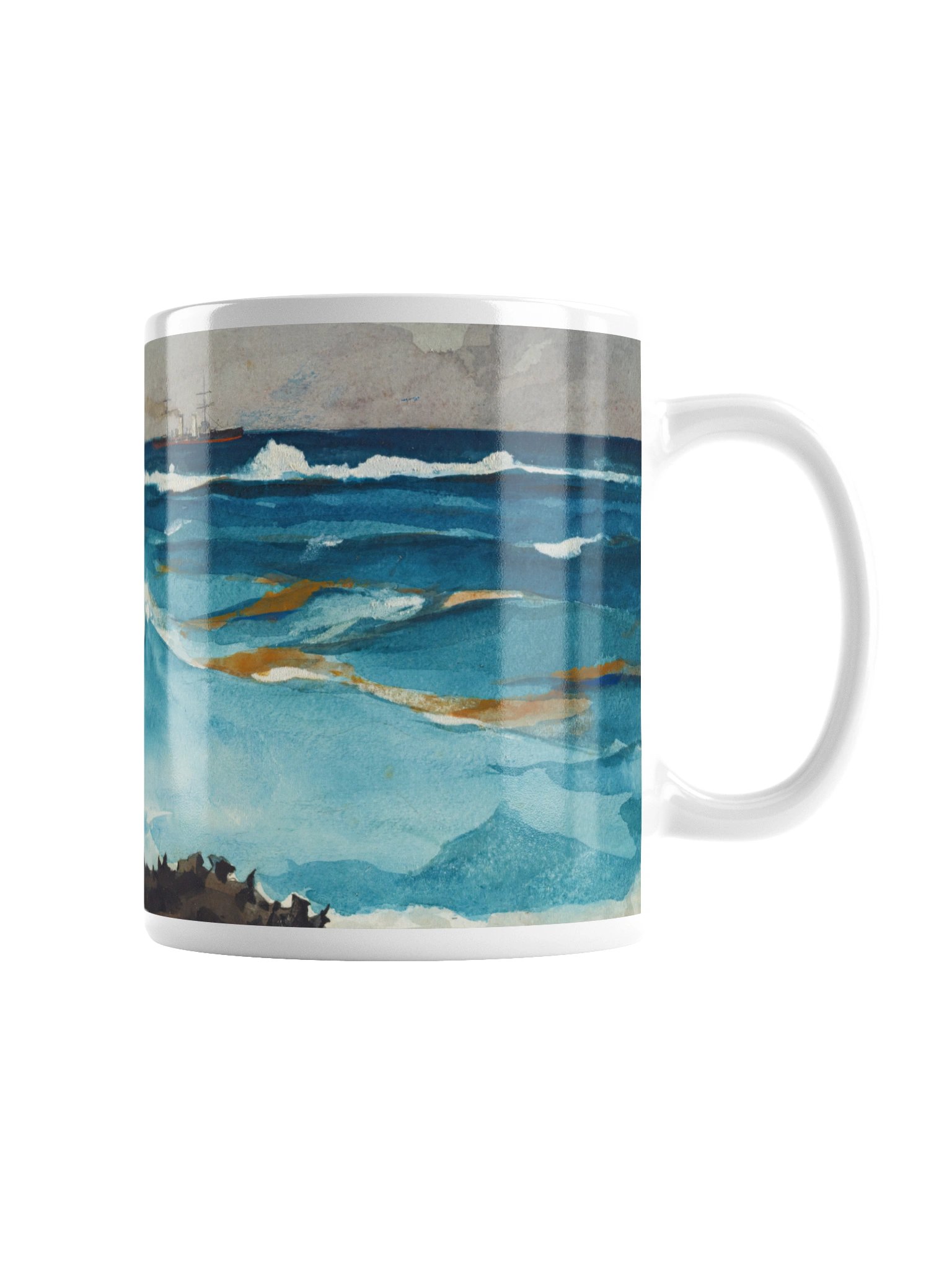 Shore and Surf, Nassau (Winslow Homer) Mug product image (4)