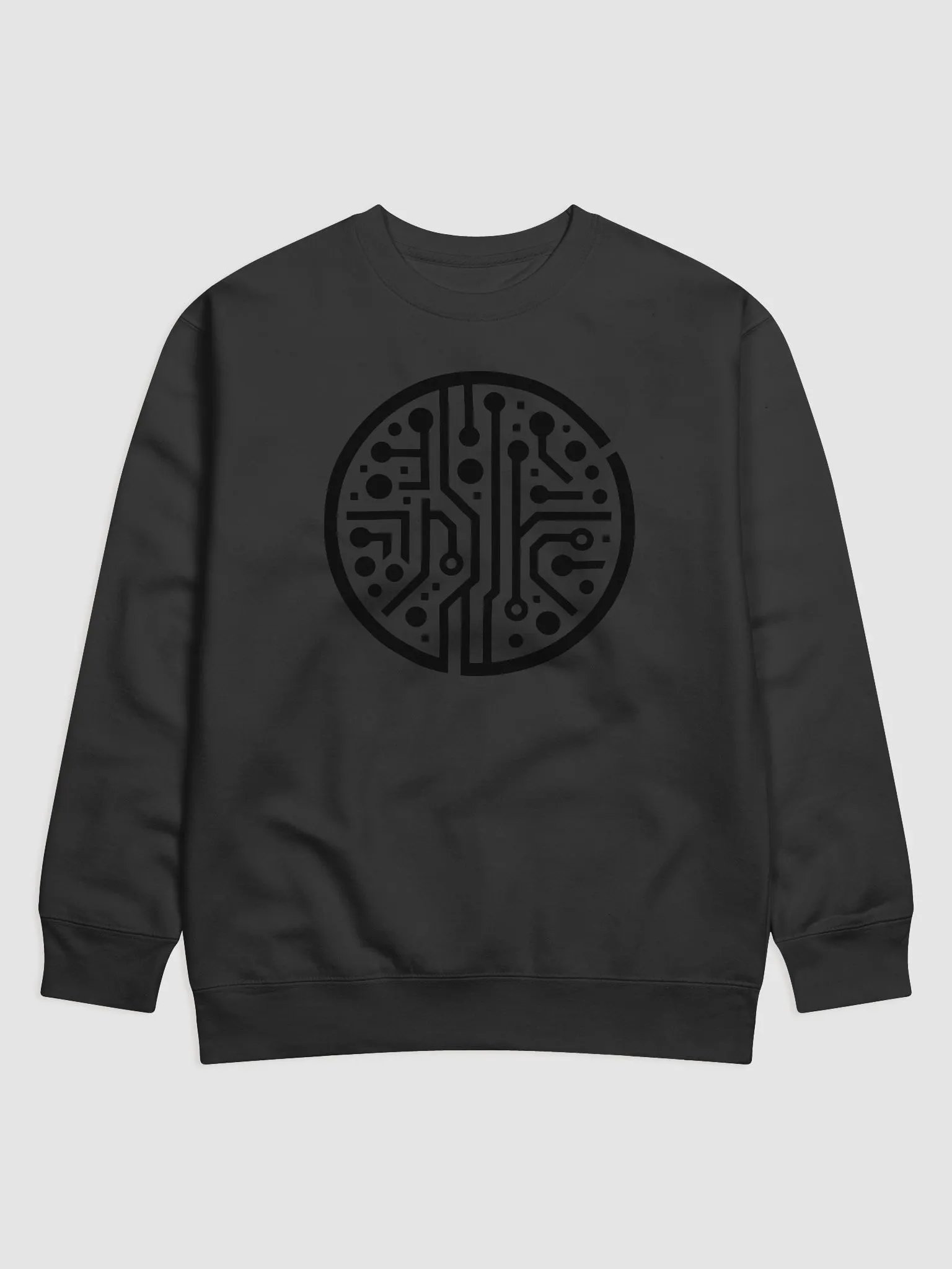 dark logo sweatshirt product image (1)
