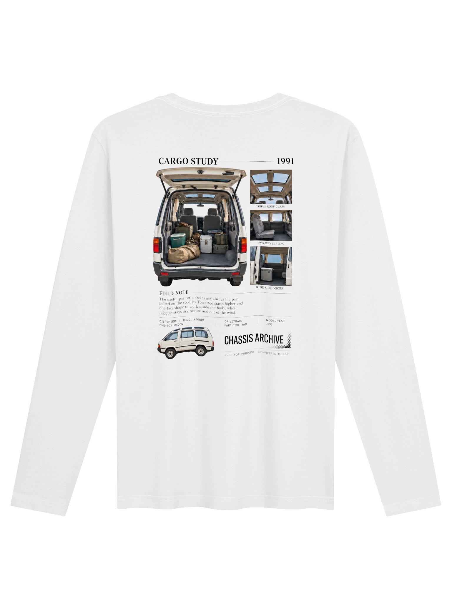 Wrong 4x4: 1991 Toyota TownAce 4WD Long Sleeve product image (3)