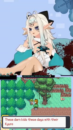 pokeboomer? 🙄 #pokemon #ajigaming #vtuber #foxgirl #nuzlocke #insurgence