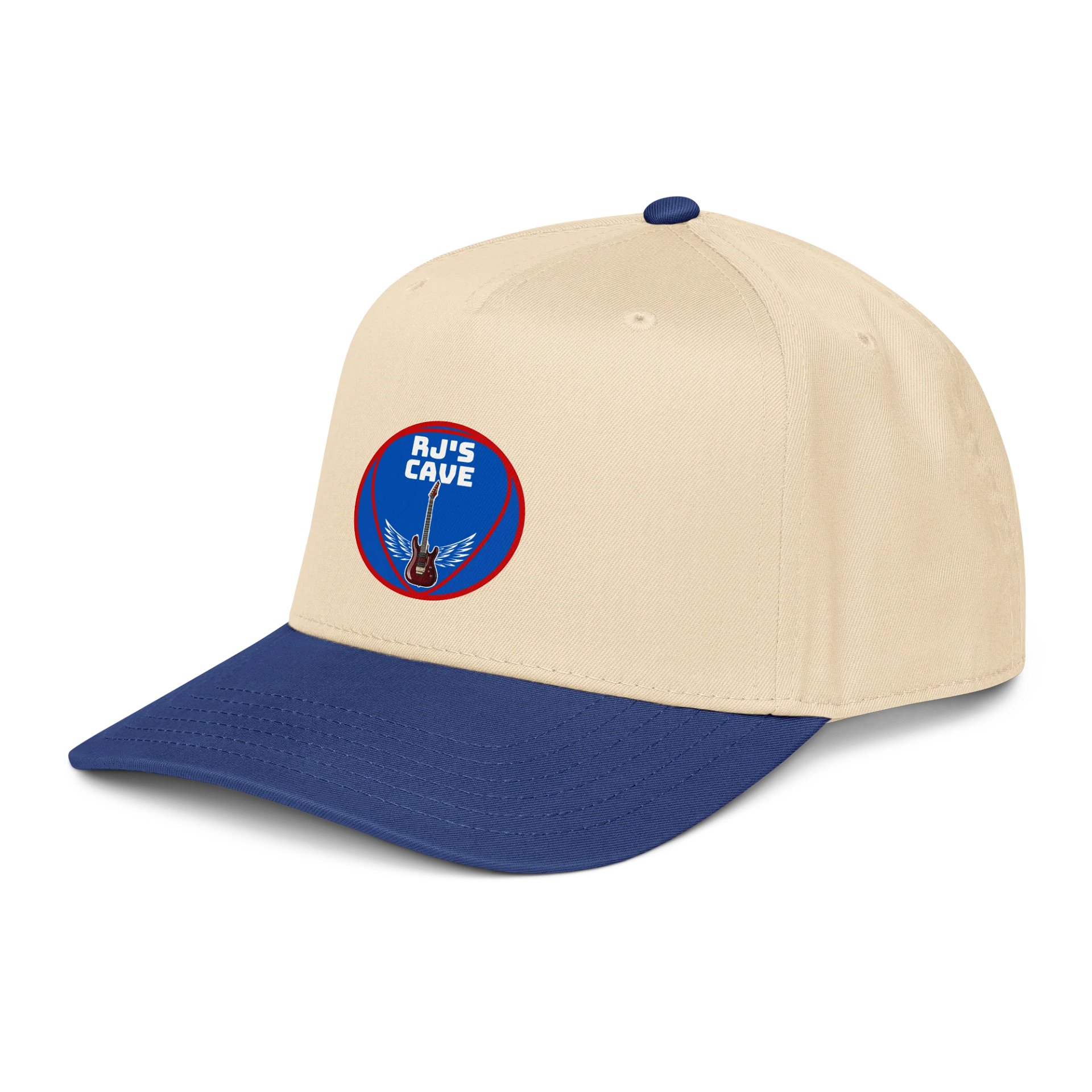 LOGO "MID-BASEBALL" CAP NATURAL/BLUE/BLUE product image (3)