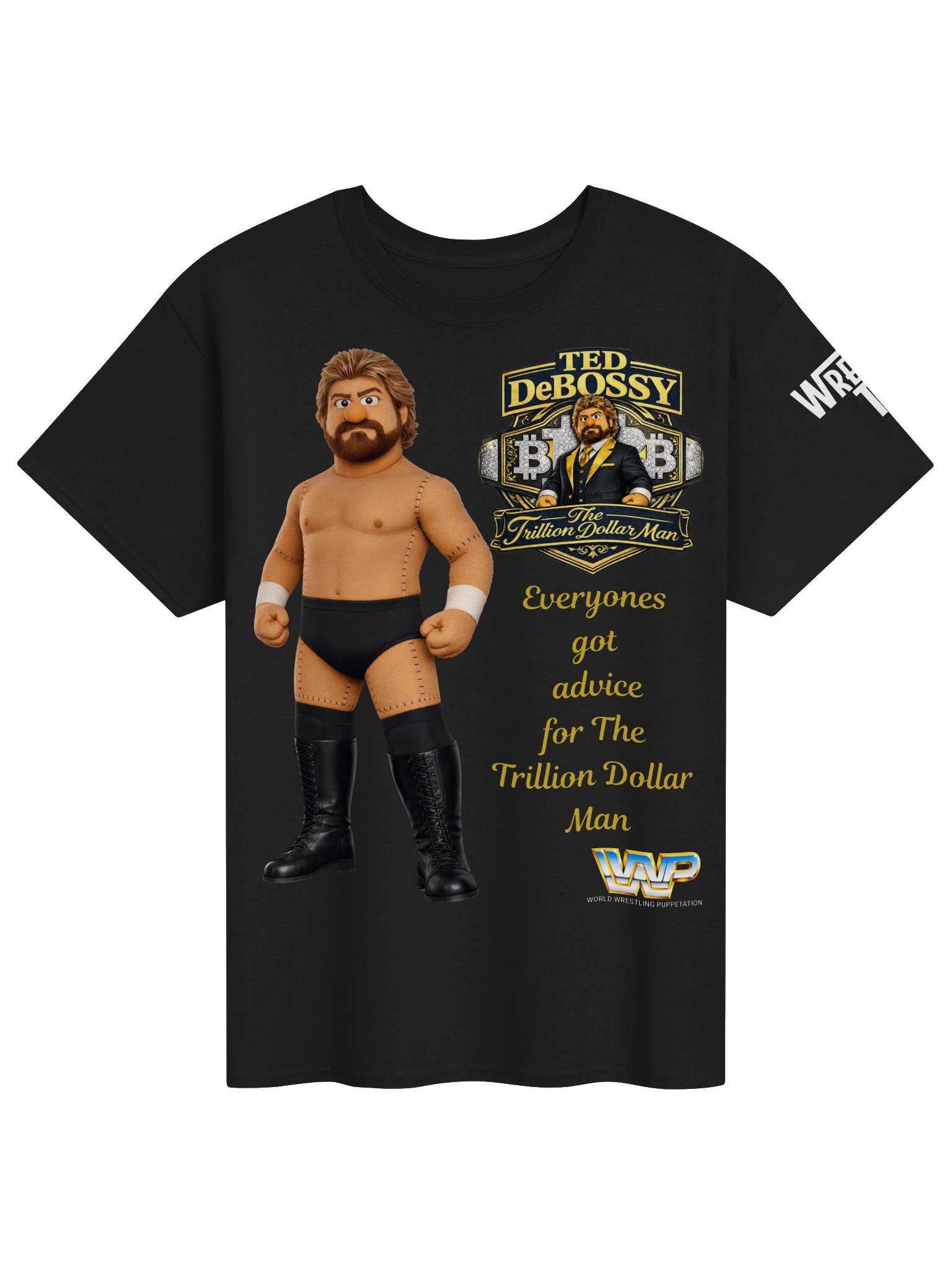 The Trillion Dollar Man Ted Debossy Tee V1 w/Sleeve print product image (1)