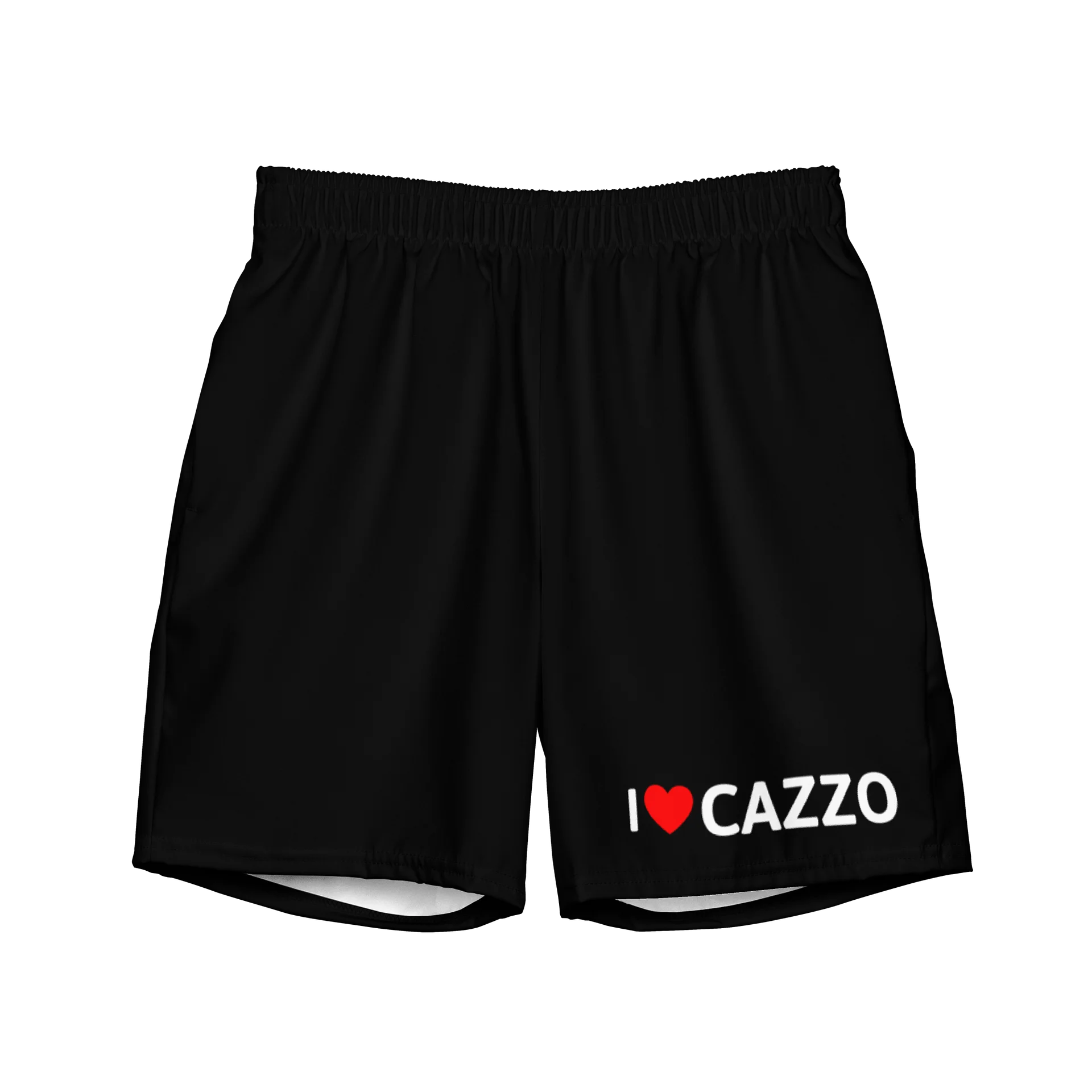 I ♥️ CAZZO swim trunks product image (1)