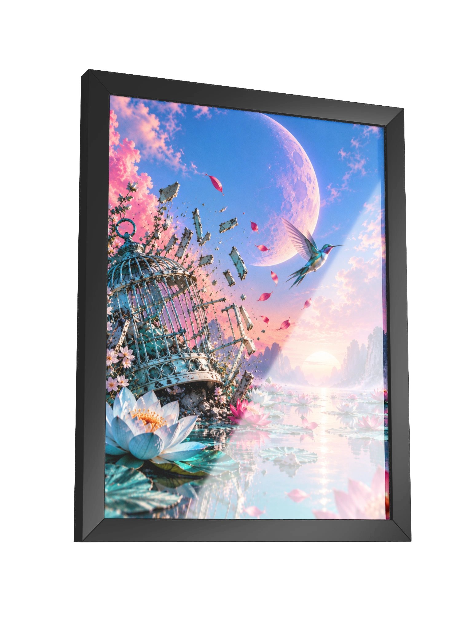 THE BREAKING POINT | Framed Art Print product image (5)