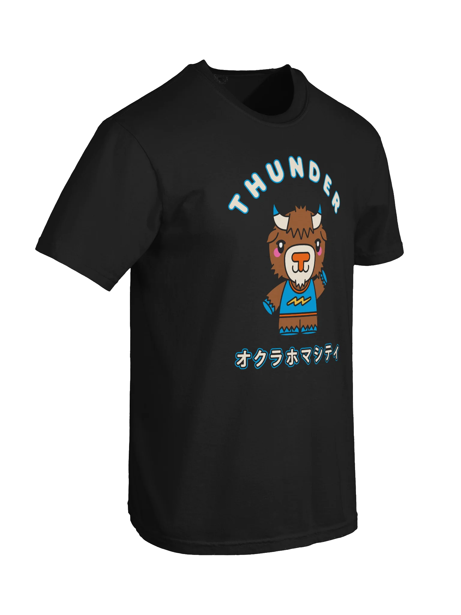 Thunder Basketball Kawaii Tee product image (16)