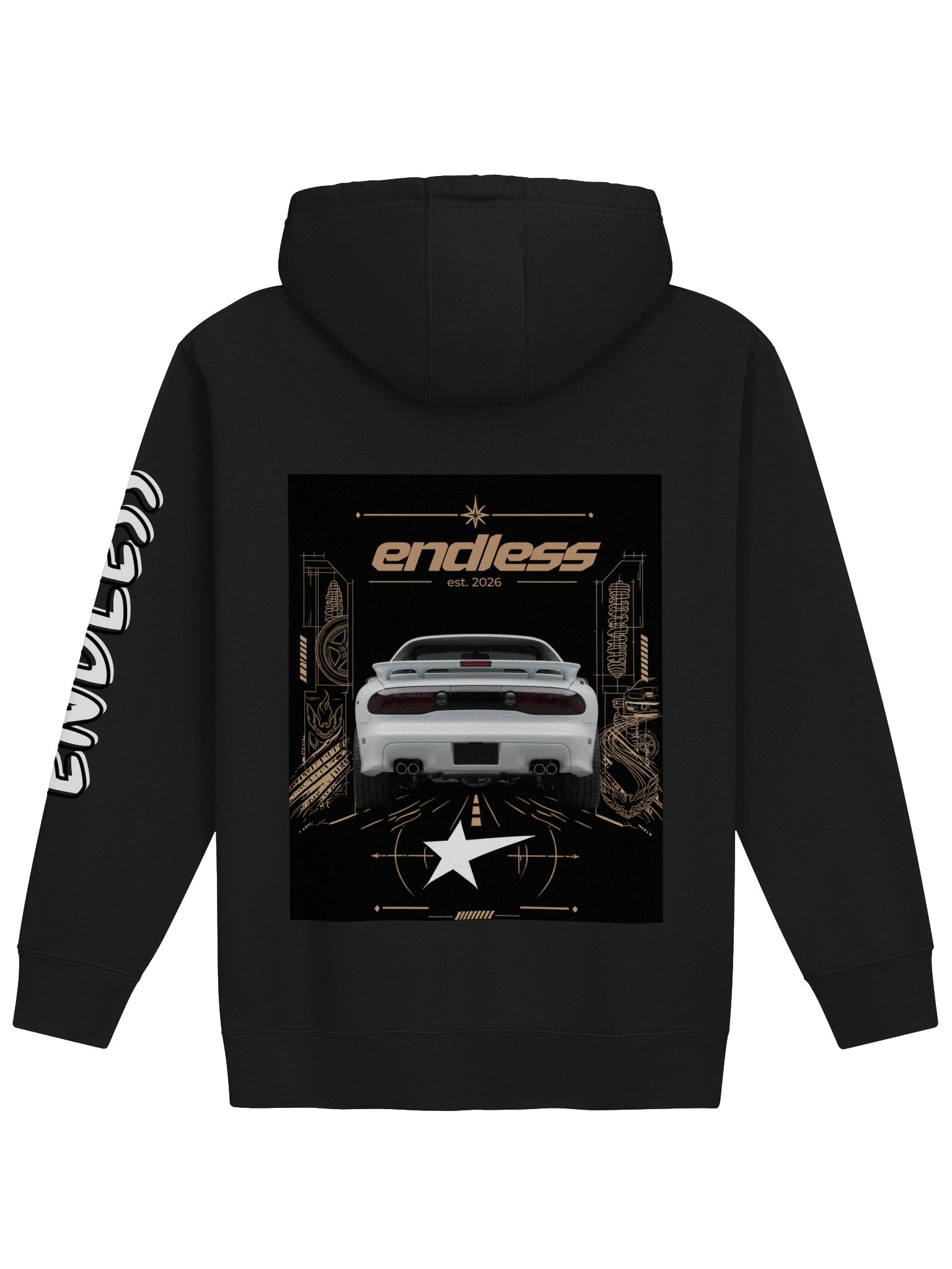 ENDLESS EST. 2026 MUSCLE HOODIE product image (2)