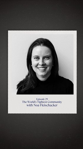 A new episode is out! 

I sat down with Noa Fleischacker, executive director of @tightlippedorg - one of the most genuinely e...