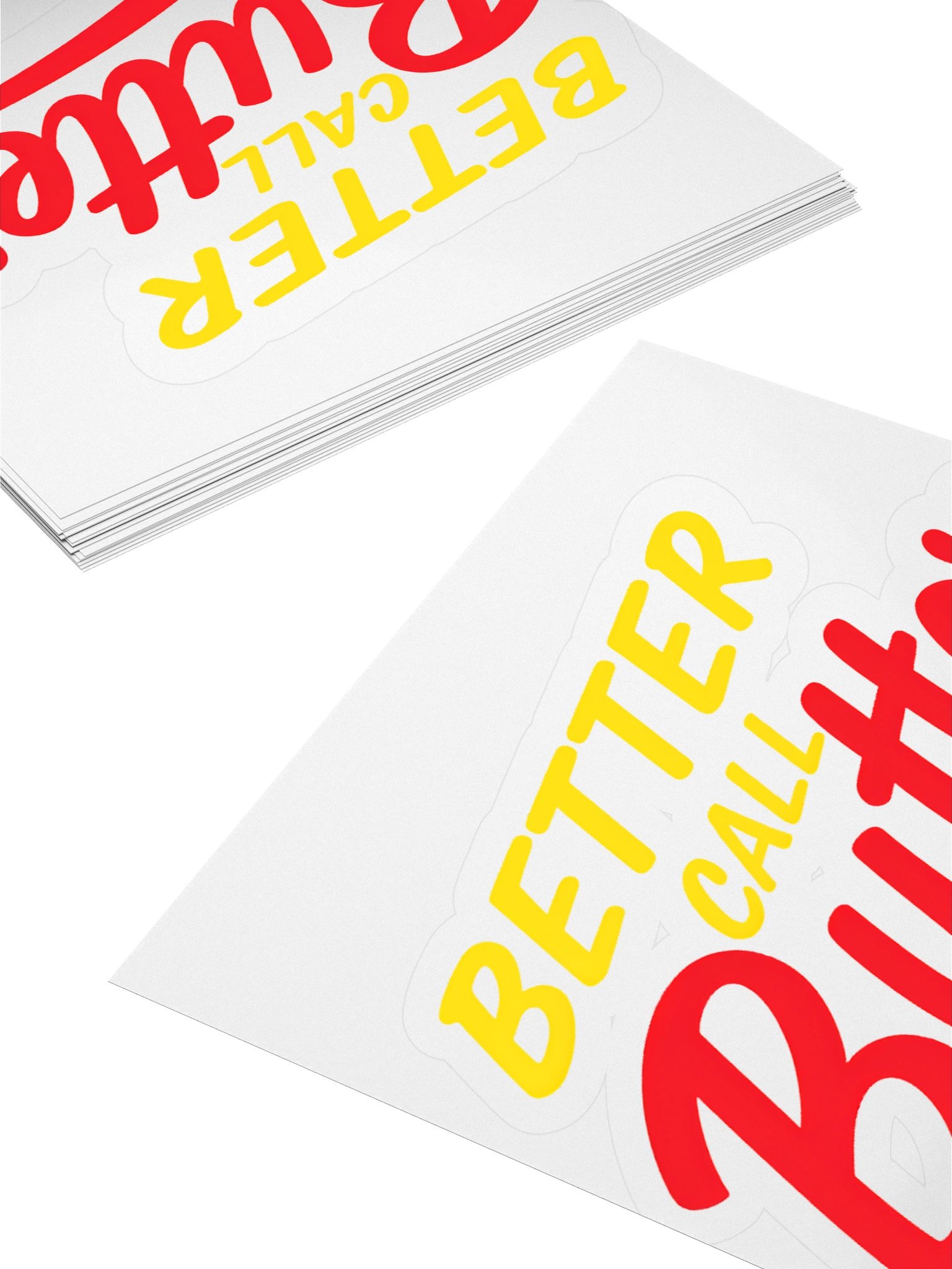 BETTER CALL Butter Kiss Cut Stickers product image (11)