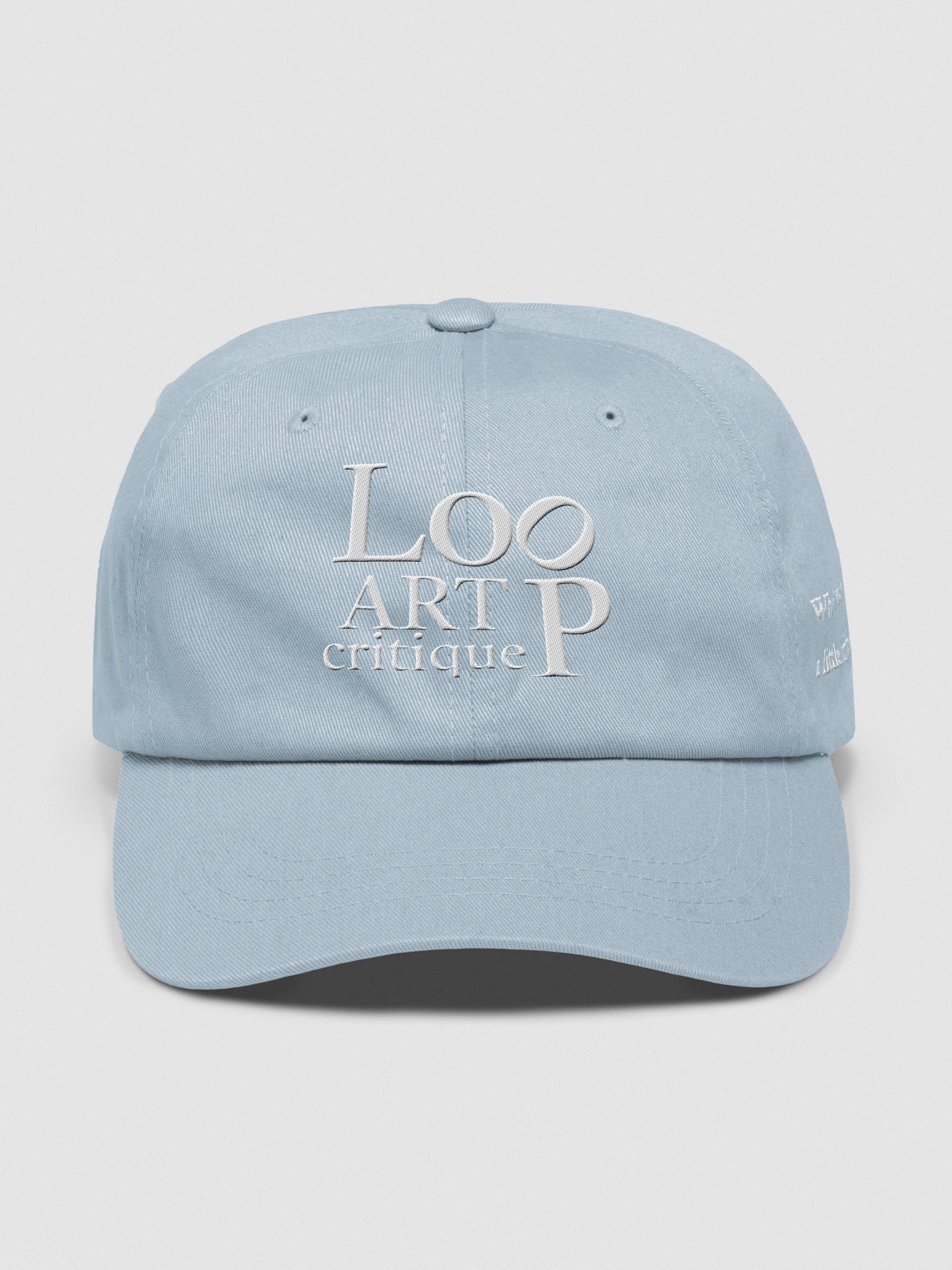 Logo hat, sky blue product image (1)
