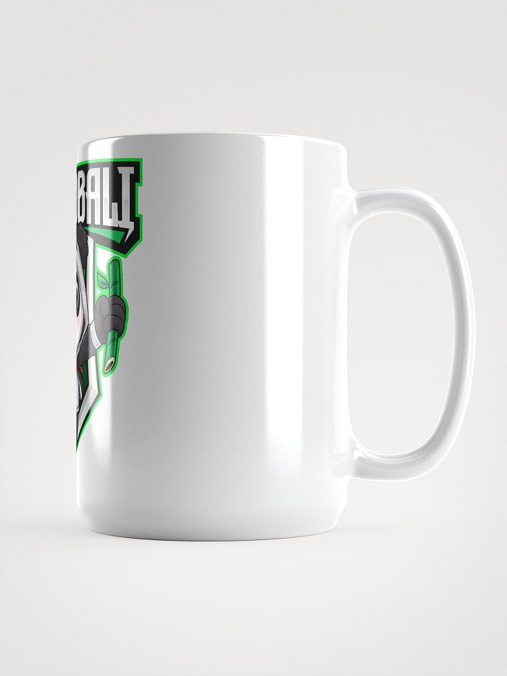 Panda Party White Glossy Mug product image (2)