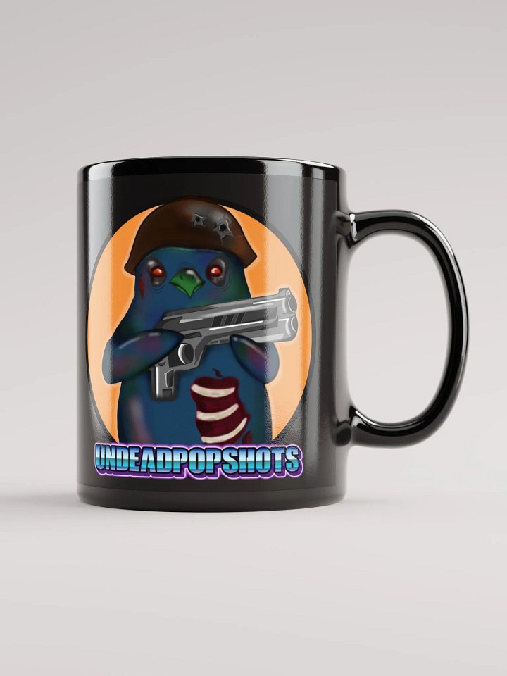 Cracked Helmet Penguin Mug Logo Color Orange product image (1)