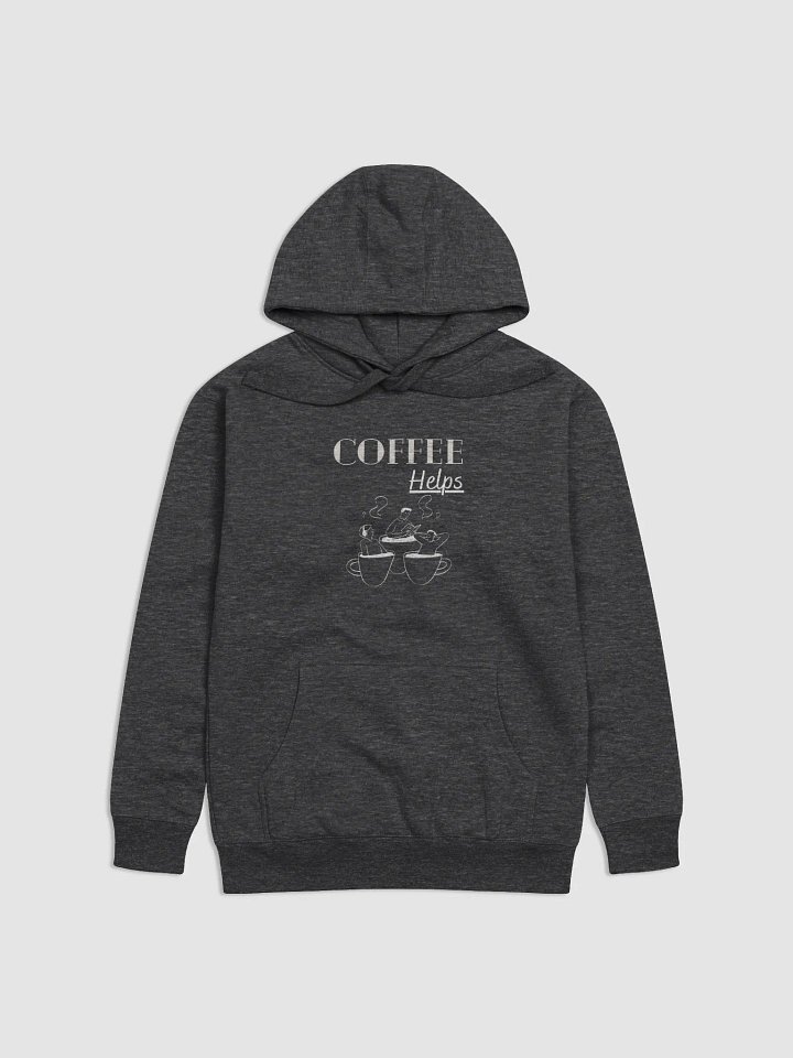 COFFEE Helps Illustrated Premium Hoodie product image (1)