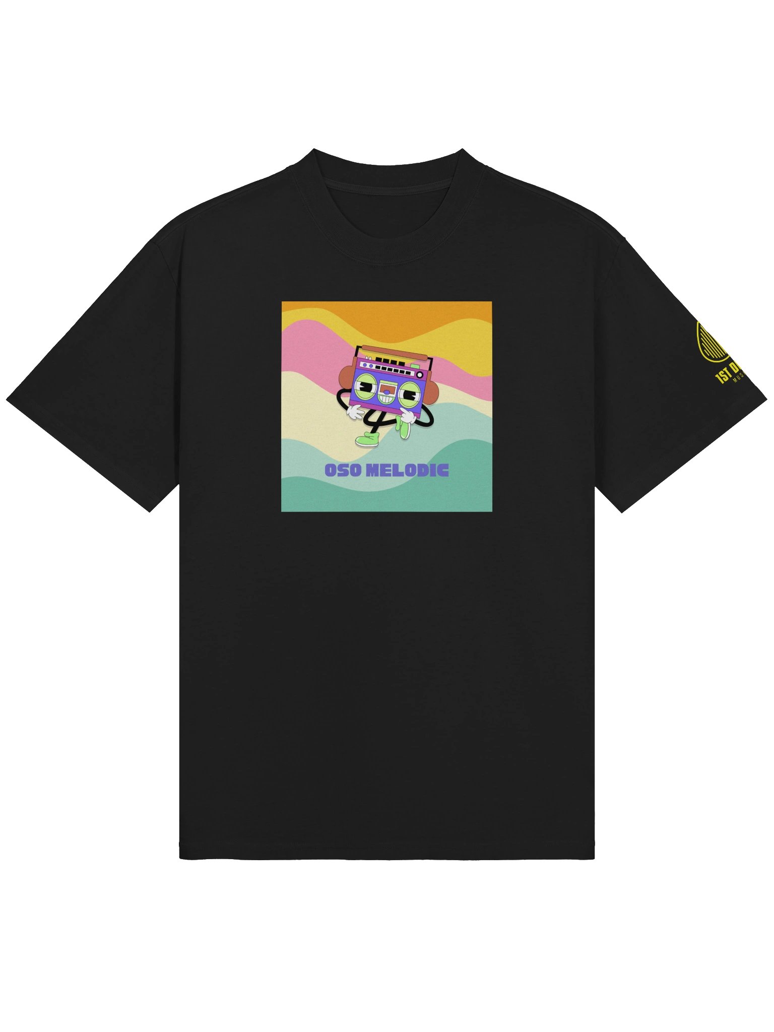 Oso Melodic Boombox Unisex T-shirt product image (1)