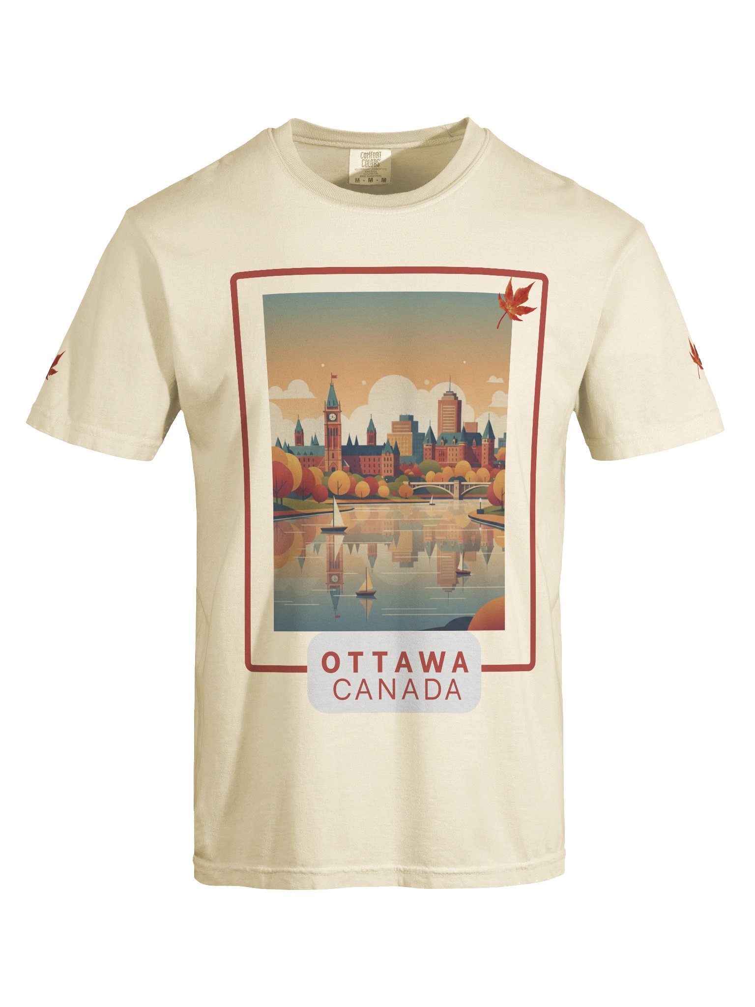 Ottawa Vibes in Comfort Colors T-Shirt product image (59)