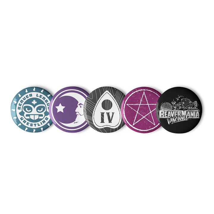 BeaverMania IV Pin Set product image (1)