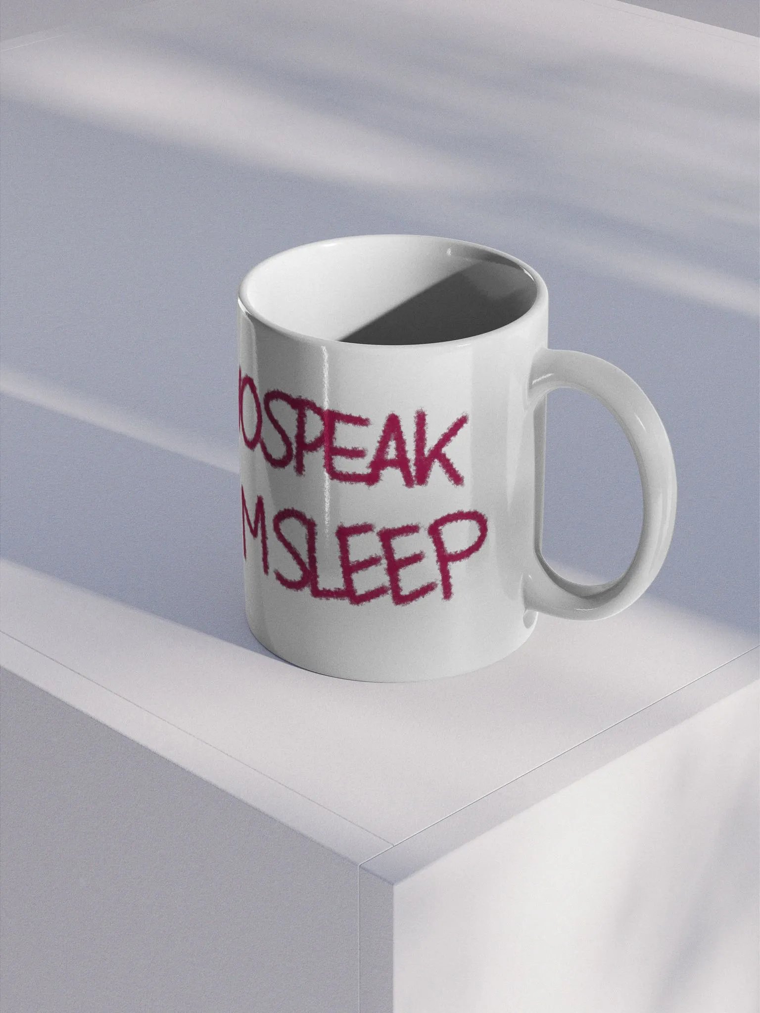 no speak am sleep Mug product image (2)