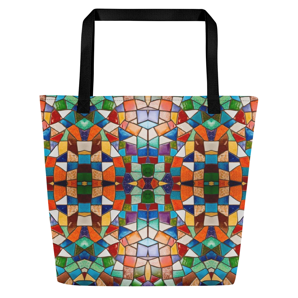 Bag Buntes Kaleidoskop: Abstraktes Mosaik-Muster product image (3)